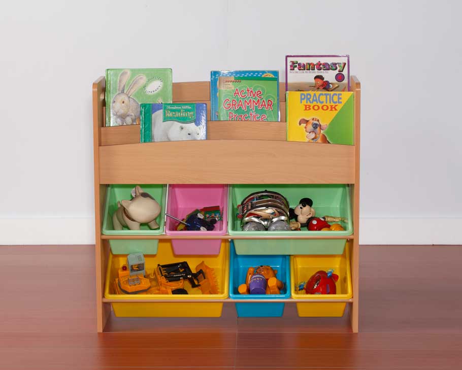 toy organizer & book rack