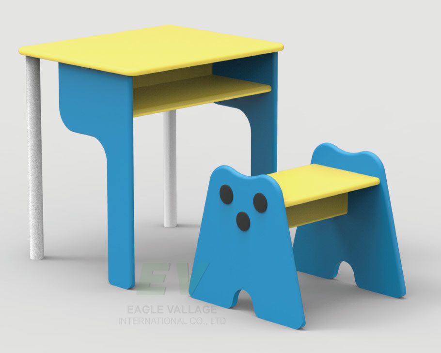LITTLE MONSTER BOOK DESK & CHAIR