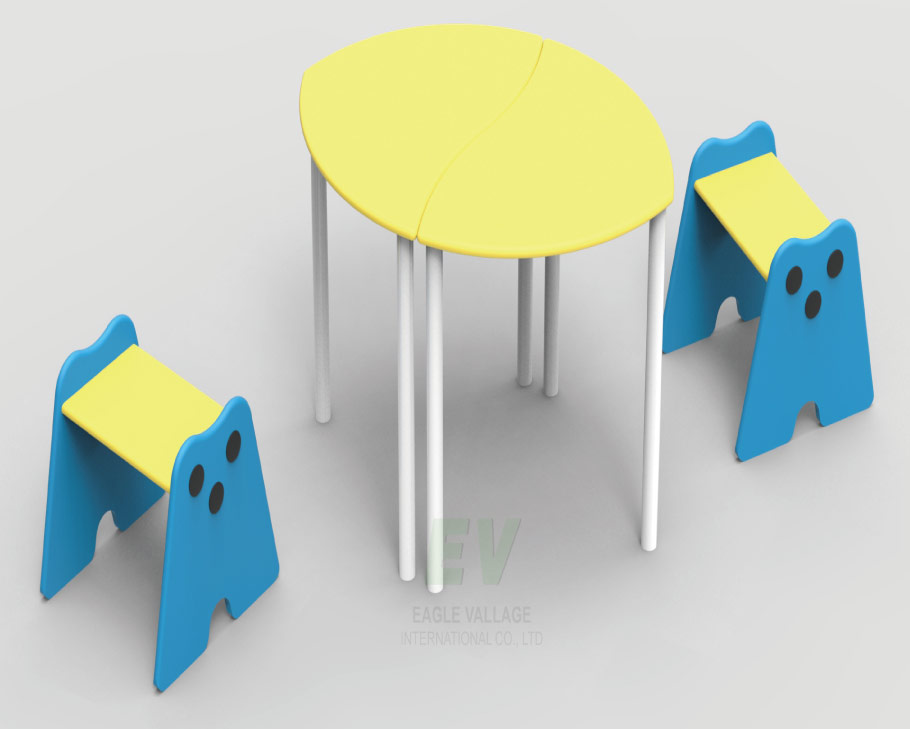 LITTLE MONSTER SEPARATELY TABLE & CHAIRS