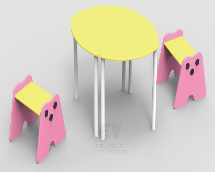 LITTLE MONSTER SEPARATELY TABLE & CHAIRS