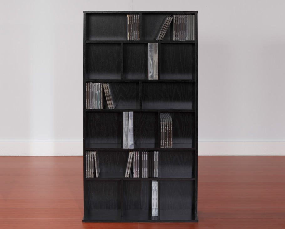 cd/dvd media shelving unit 